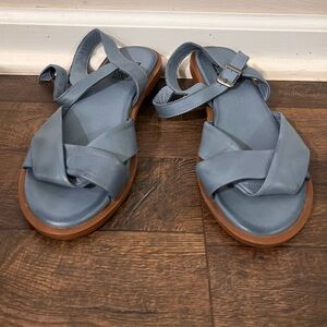 Miz Mooz Fallyn Women's Blue Sandals Size 40 NWOB